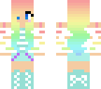 rainbow tiger girl