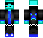 slime azul con estilo