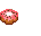 strawberry doughnut