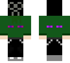 team fortress 2 pyro themed green ender guy