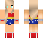 wonder woman with blonde