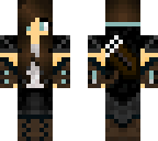 archer girl with light blue edits