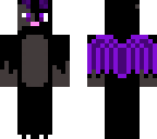 black and purple cat dragon aka nyadra