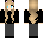 black cat girl