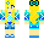blue blond girl 3