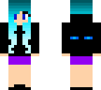 blue ender girl