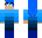 blue girl