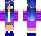 blue girl