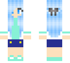 blue girl