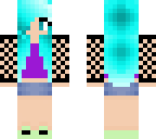 blue hair