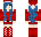 blue haired christmas