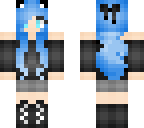 blue haired dark angel 
