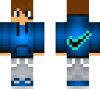 blue nike boy
