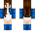 blue sweater girl