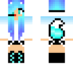 blue wolf girl