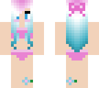 cotton candy beach girl