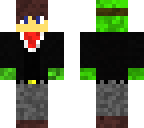 creeper in a tux