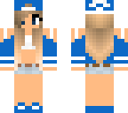 cute blue tomboy