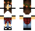 cute flannel around waist