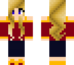 cute red and gold girl