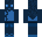 dark blue girl