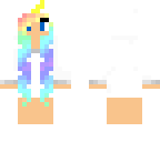 edit of unicorn girl