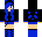 fixed blue wolf girl