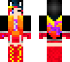flame girl