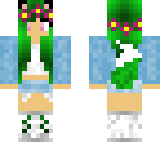 girl fox spring skin