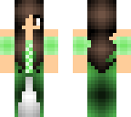 green dress