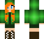 green girl