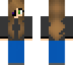 half ender man girl