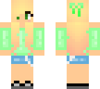mint sweater girl - girl 02