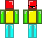 multi-colored man