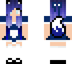 my skin in a maid outfit