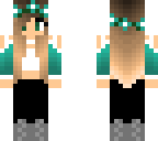 ombre shirt girl