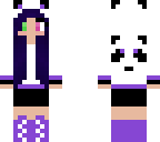 panda morada