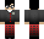 persona 5 protagonist in uniform
