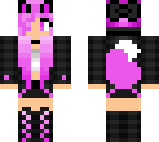 pink girly wolf