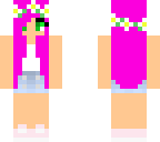 pink hair girl