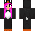 pink penguin girl