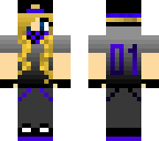 pixel cap girl