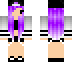 purple chibi tomboy