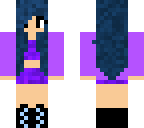 purple girl