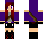 purple hunter girl