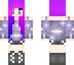 purpleheaded galaxy girl v1