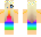 rainbow girl