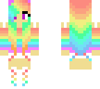 rainbow girl edit