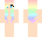 rainbow hair base