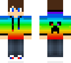 rainbow hoodie